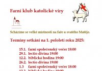 Farní klub katolické víry 1-25
