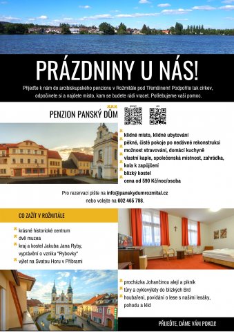 Prázdniny v Rožmitále pod Třemšínem