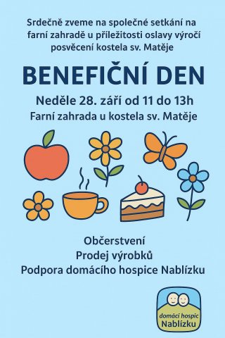 Benefiční den.